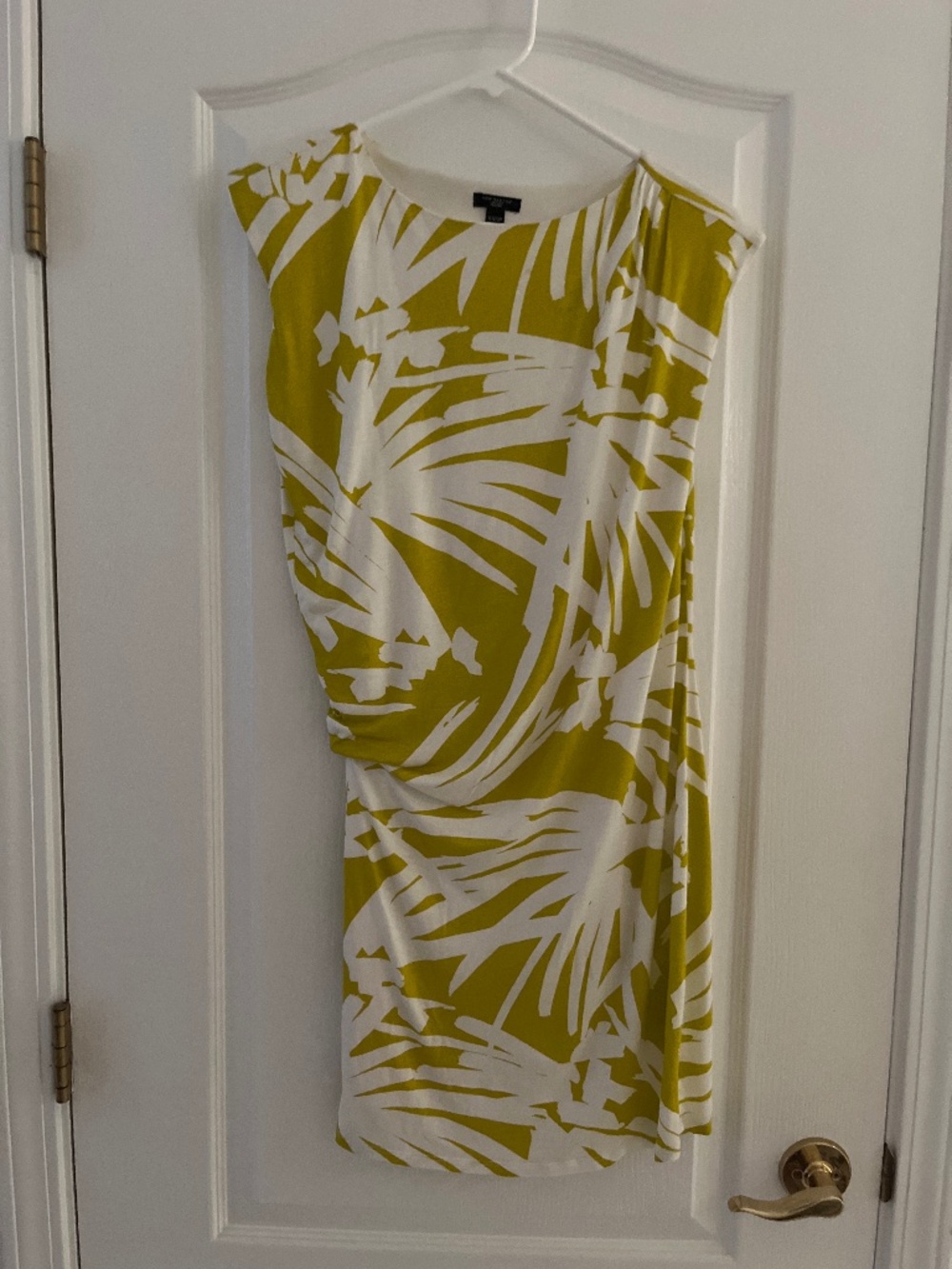 Ann Taylor Palm print Dress